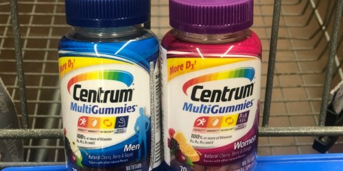 New $3/1 Centrum Vitamins Coupon to Print Now