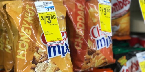 New Chex Mix Coupon = Only 75¢ Per Bag at CVS