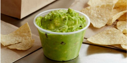 **FREE Guacamole for Chipotle Rewards Members