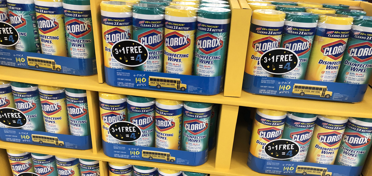 Clorox wipes multi-packs