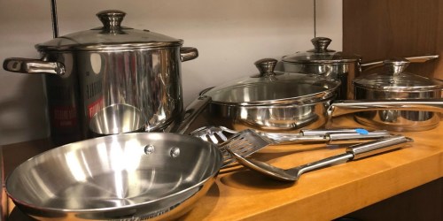 Cooks 52-Piece Cookware Set Only $30.99 After Rebate + Earn $10 JCPenney Bonus Bucks