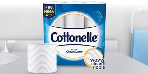 Amazon Prime: Cottonelle Mega Rolls 24-Pack ONLY $14.73 Shipped