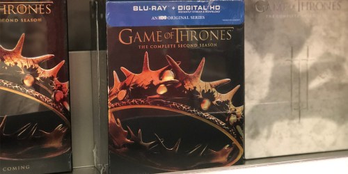 Walmart.online: Game of Thrones Blu-Ray + Digital HD Select Seasons Only $9.99 (Regularly $35)