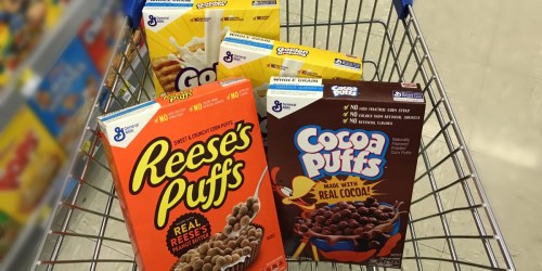 General Mills Cereal Only $1.49 Each at Walgreens