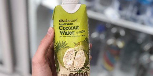 Free Gold Emblem Abound Pure Brazilian Coconut Water at CVS (Regularly $1.69)