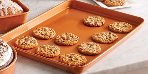 Walmart.online: Gotham Steel Non-Stick Ceramic Coated Cookie Sheet Only $5.30 (Regularly $15)