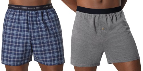 Walmart.online: Hanes Men’s Tagless Boxers 10-Count Pack Only $16.96 (Just $1.70 Per Pair)