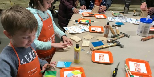 Register Now for Home Depot Kids Workshop to Build Free Gingerbread Man Ornament on November 24th