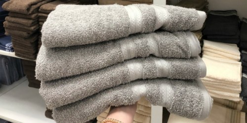 Home Expressions Cotton Bath Towels as Low as $1.88 Each at JCPenney (Regularly $10)