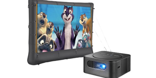 Best Buy: Insignia Projector + 96″ Inflatable Screen Only $299.98 Shipped (Regularly $500)