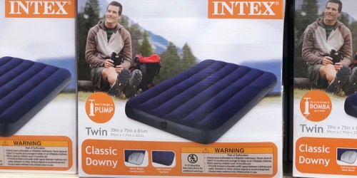 Walmart: Intex Twin Classic Inflatable Airbed Mattress Only $7.97 (Regularly $16)