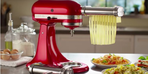 KitchenAid 3-Piece Pasta Roller & Cutter Attachment Set Only $99.99 at Woot.online