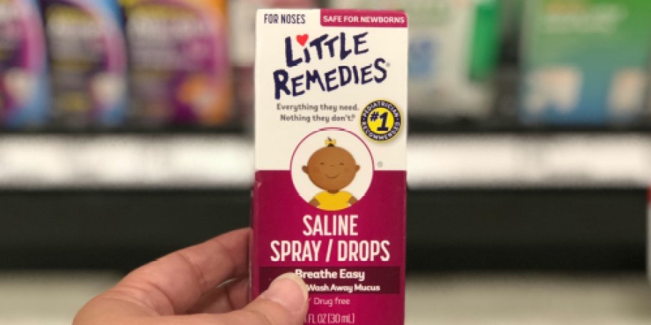 Little Remedies Saline Spray and Drops JUST $1.30 Shipped on Amazon (Regularly $7)