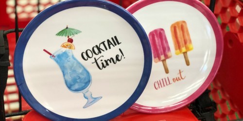 Summer Collection Melamine Plates Only $1 at Michaels