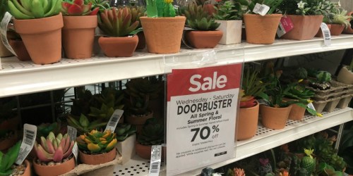 70% Off Summer Floral & Decor at Michaels (In-store & Online)