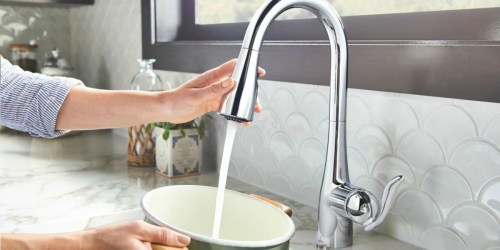 Up to 40% Off MOEN Kitchen Faucets + Free Shipping at Home Depot