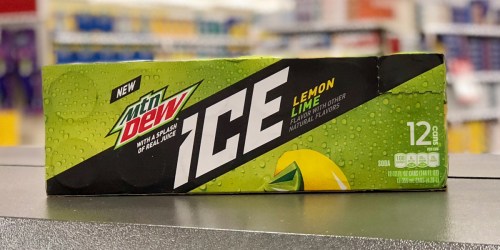 Mtn Dew Ice 12-Packs Only $1.99 After Cash Back at Target (Just 17¢ Per Can)