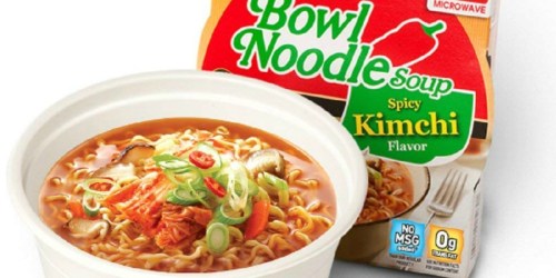 Amazon: NongShim Noodle Bowls 4-Count Only $1.98 Shipped (Just 50¢ Each)