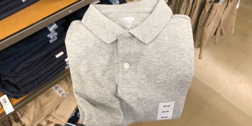 Old Navy School Uniform Polos Only $4 & More