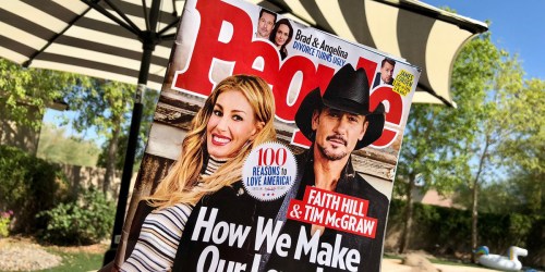 One-Year People Magazine Subscription Only $33.99 Shipped (Just 63¢ Per Issue)