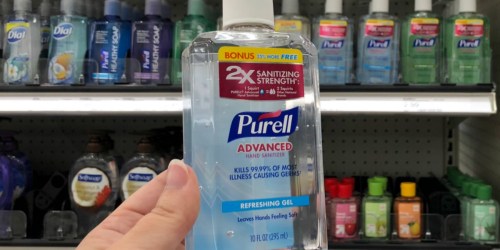 Purell 10oz Hand Sanitizers Only $1.39 at Target