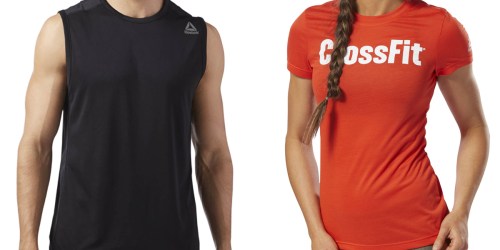 Reebok Tanks, Tees & Sports Bras Only $5 Each Shipped & More