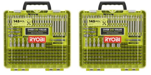 Ryobi 145-Piece Driving Kit Just $9 at Home Depot (Regularly $20)