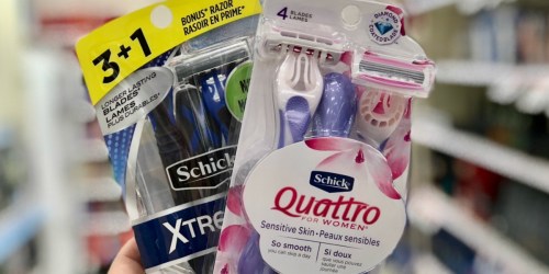 $6 Worth of New Schick Razor Coupons