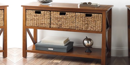 SONOMA Goods for Life 4-Piece Console Table as Low as $107.99 Shipped + Earn $20 Kohl’s Cash