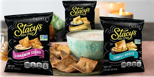 Stacy’s Pita Chips 24-Count as Low as $9 Shipped at Amazon | Only 39¢ Per Bag