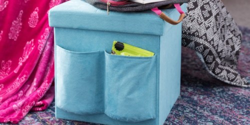 JCPenney.online: Faux Suede Storage Ottoman Only $14.99 (Great for College Dorm Rooms)