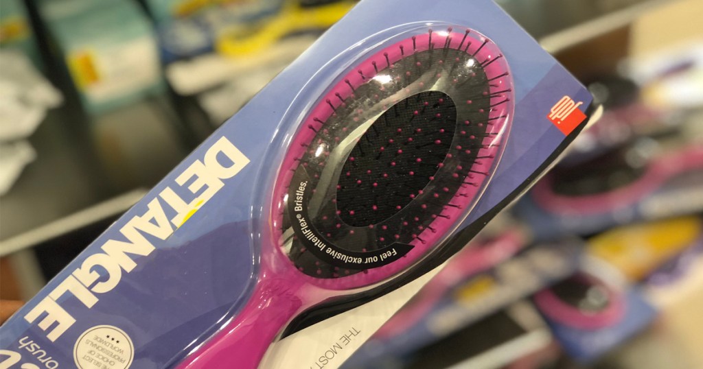 pink wet brush in store