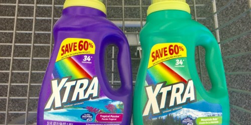 Xtra Laundry Detergent Only 99¢ at Walgreens (Online & In-Store)