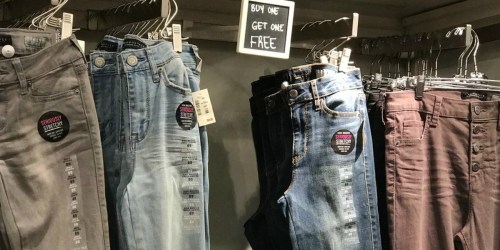 Buy One, Get One Free Aeropostale Jeans + Free Shipping