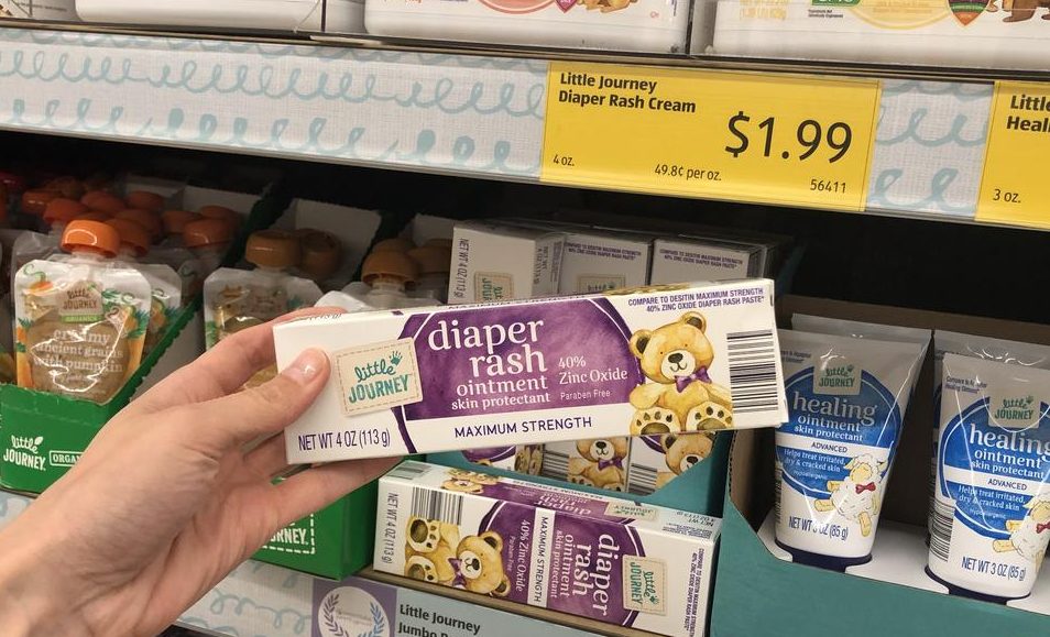 This ALDI Diaper rash cream deal is perfect or baby needs