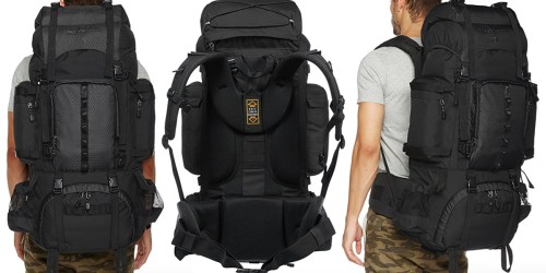 AmazonBasics Internal Frame Hiking Backpack with Rainfly Only $35.40 Shipped