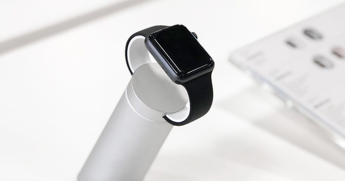 Apple Watch on display