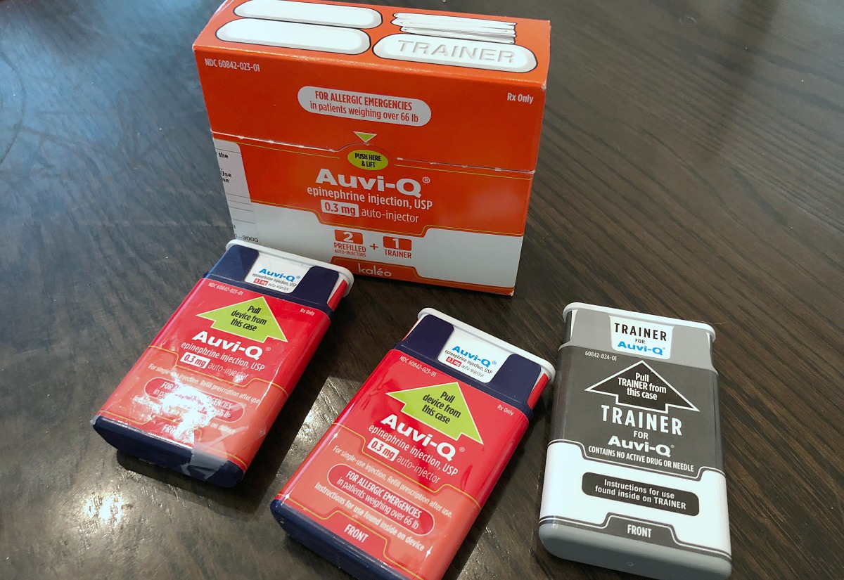 Have allergies? Get free EpiPens – Pictured, auvi-q injections and trainer