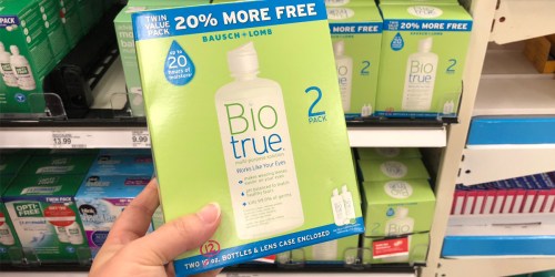 High Value $5/1 BioTrue Contact Lens Solution Coupon