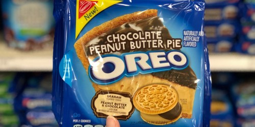 Yep, You Heard That Right! Chocolate Peanut Butter Pie Oreo Cookies are on the Shelves….