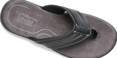 Kohl’s Cardholders: THREE Pairs Of Men’s Croft & Barrow Ortholite Sandals Only $34.98 Shipped