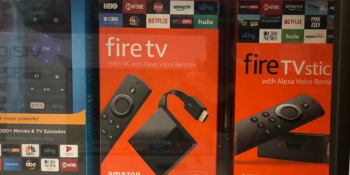 TWO Fire Amazon TV Sticks w/ Alexa Voice Remote Only $39.99 Shipped (Just $19.99 Each)