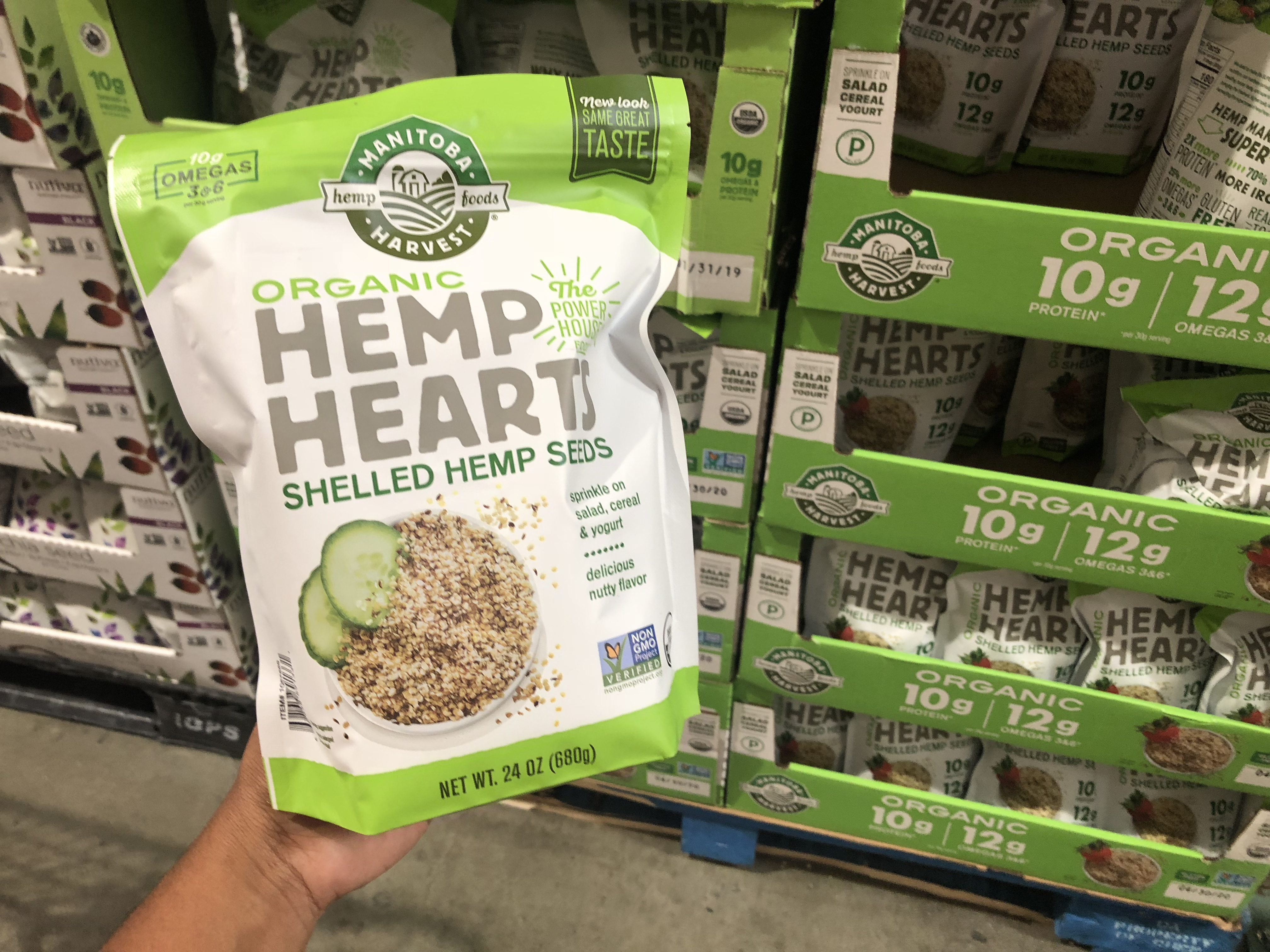 save on back-school snacks, ziploc, and charmin, at costco – hemp hearts