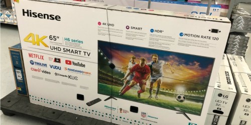 Hisense 65″ 4K Smart TV w/ HDR Only $399.99 Shipped (Regularly $700)