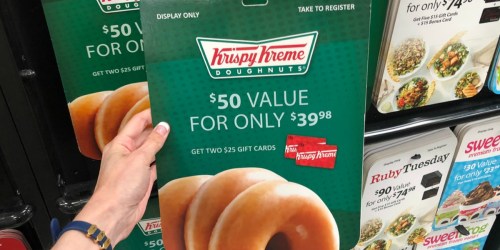 $50 Krispy Kreme Gift Card Only $37.50 Shipped on SamsClub.online