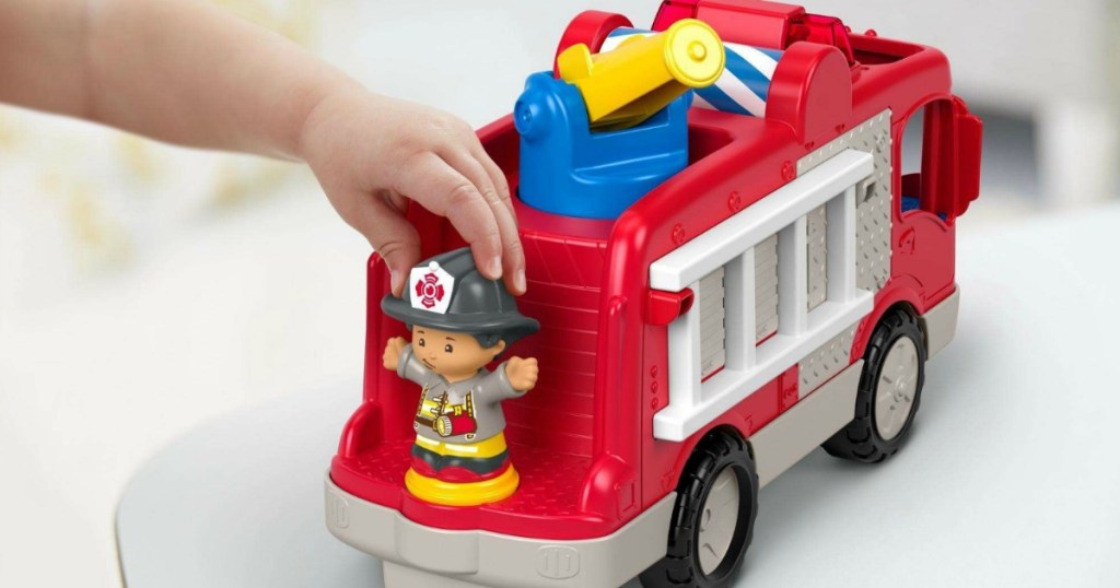 Little People Helping Others Fire Truck