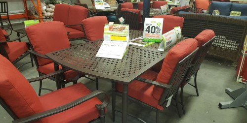 Home Depot: Hampton Bay 7-Piece Outdoor Dining Set Only $399 Delivered & More