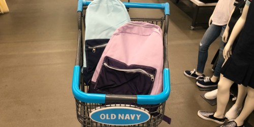 Old Navy Backpacks Only $3 AND Jeans Starting at Just $7