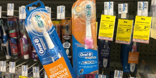 Oral-B Power Toothbrush Just $2.99 at CVS (Regularly $8)