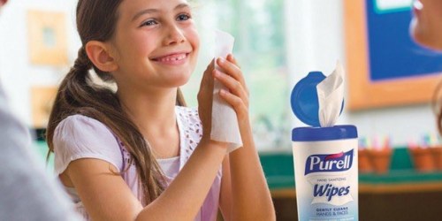 Amazon: Purell Hand Sanitizing Wipes 6-Canister Pack Only $10.93 Shipped (Just $1.82 Each)